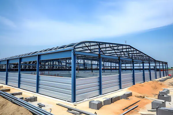 Méthode de construction du cadre de structure en acier