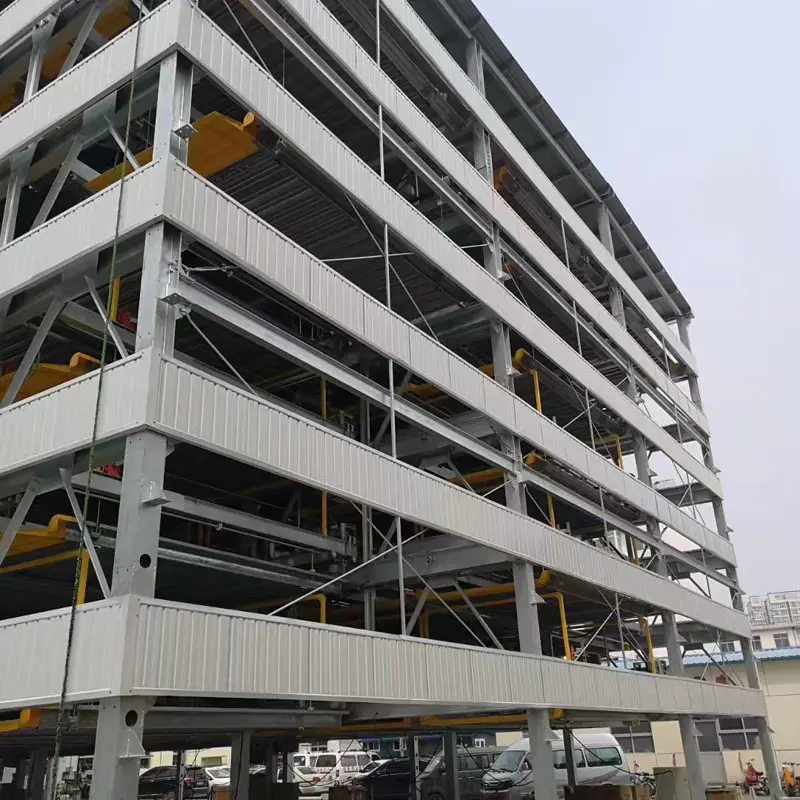 Garage de structure en acier
